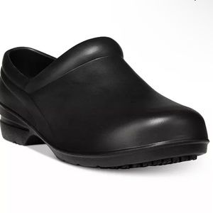 🖤EASY WORKS BY EASY STREET BLACK KRIS CLOGS SHOES SLIP RESISTANT 7